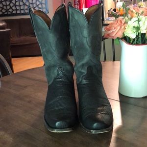 lucchese sharkskin boots